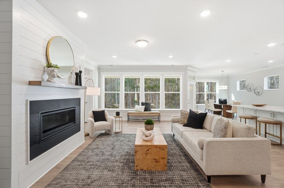 Furnished interior view inside a new home in Rone Creek, Waxhaw (Image 14).