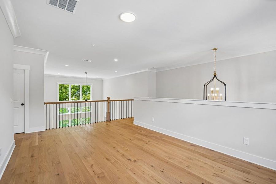 Spacious, unfurnished interior of a new home in Arden on Lanier, Cumming (Image 33).