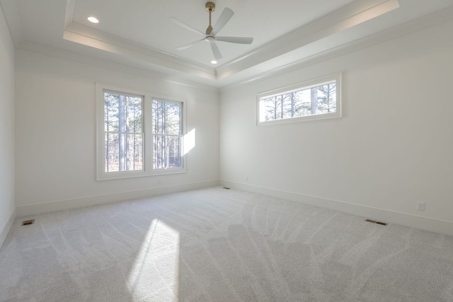 Representative unfurnished interior of a home built from the Summerbrook by Riverstone Construction, LLC in River Gorge Ranch, River Gorge Ranch (Image 34).