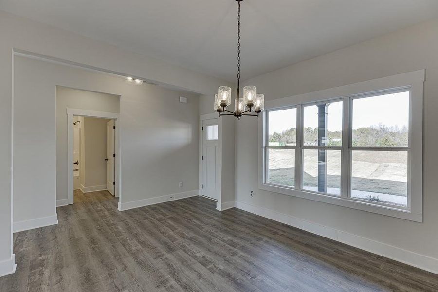 Spacious, unfurnished interior of a new home in , Hartwell (Image 18).
