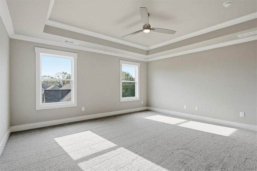 Spacious, unfurnished interior of a new home in , Statham (Image 61).