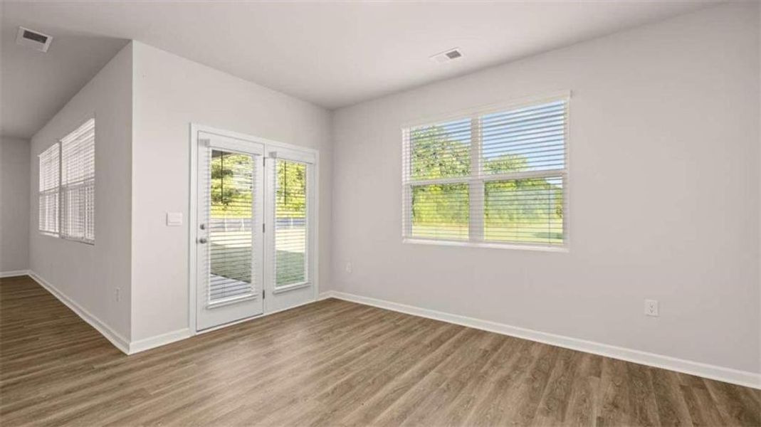 Spacious, unfurnished interior of a new home in Preserve at Dove Creek, Statham (Image 25).