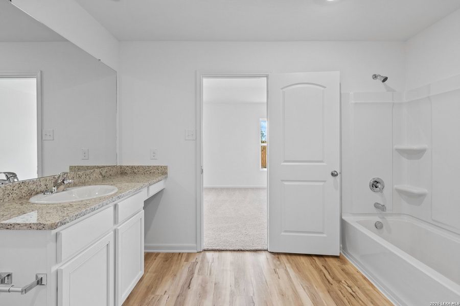 Furnished interior view inside a new home in , San Antonio (Image 3).