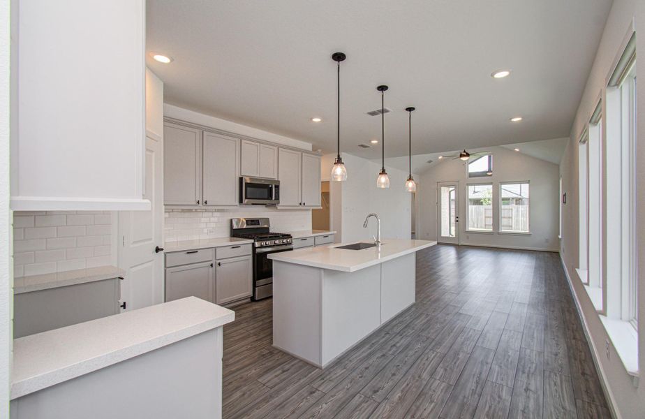 Furnished interior view inside a new home in , Cypress (Image 5). Furnished interior view inside a new home in , Cypress (Image 5).