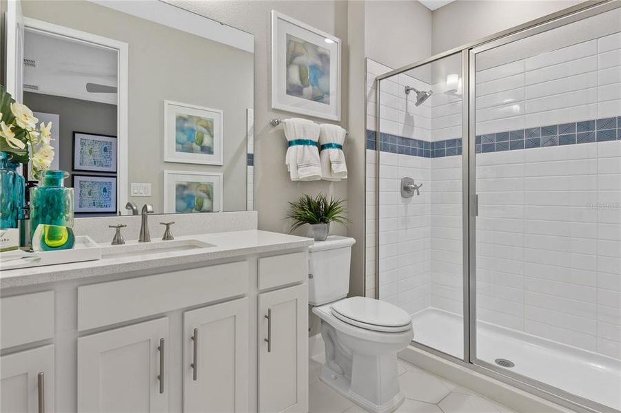 Furnished interior view inside a new home in Estates at Rivers Edge, Parrish (Image 13).