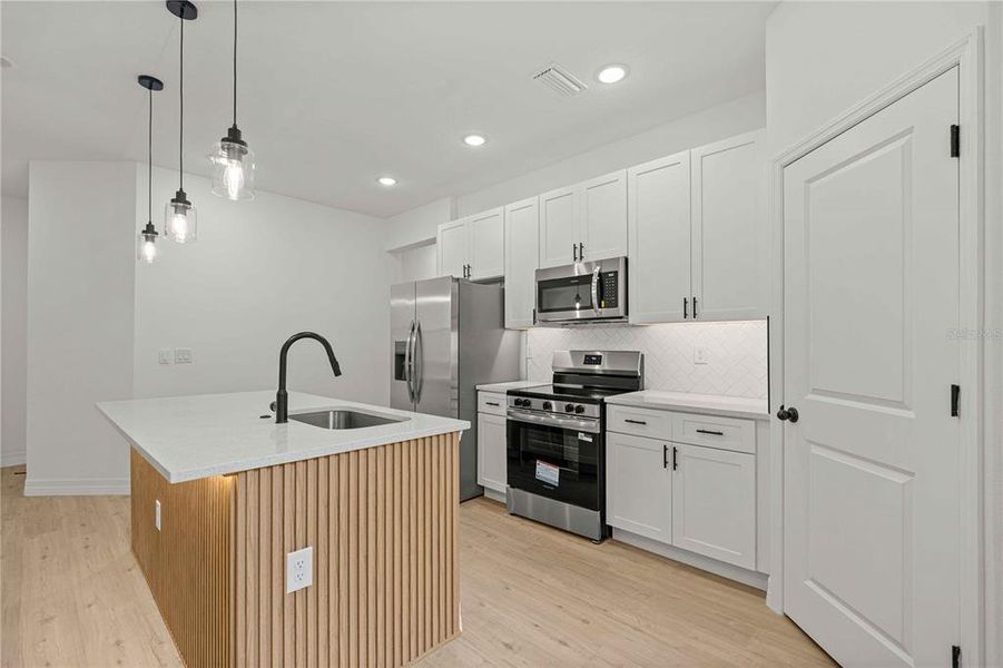 Furnished interior view inside a new home in , Citrus Springs (Image 7).