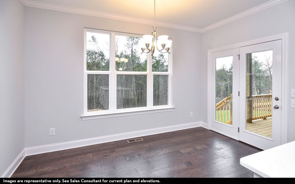 Spacious, unfurnished interior of a new home in Aden Woods, Nashville (Image 18). Spacious, unfurnished interior of a new home in Aden Woods, Nashville (Image 18).