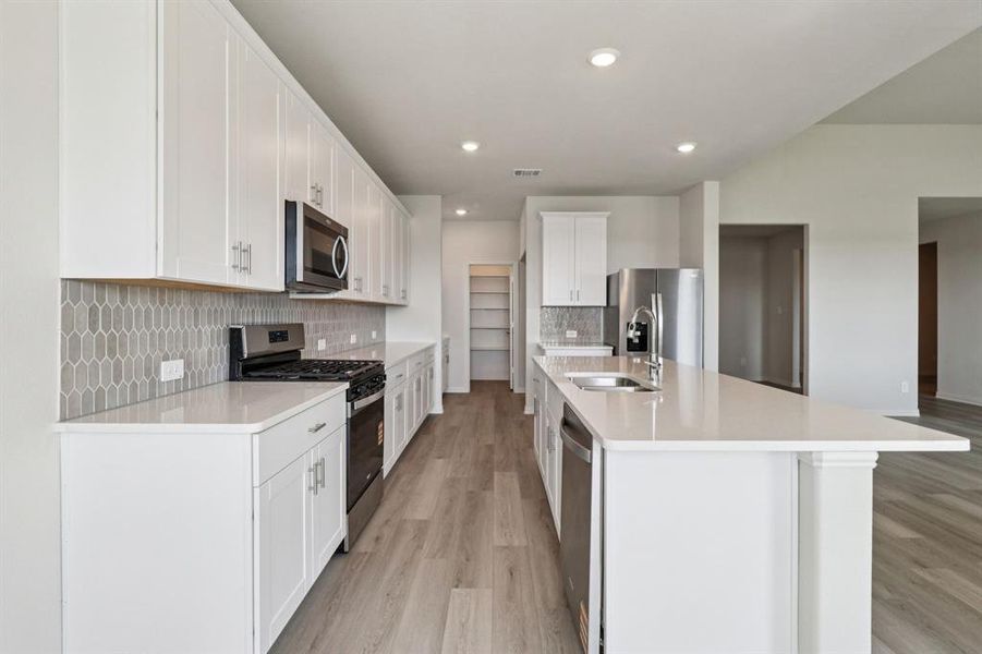 Furnished interior view inside a new home in Lakehaven - Premier Series, Farmersville (Image 10).