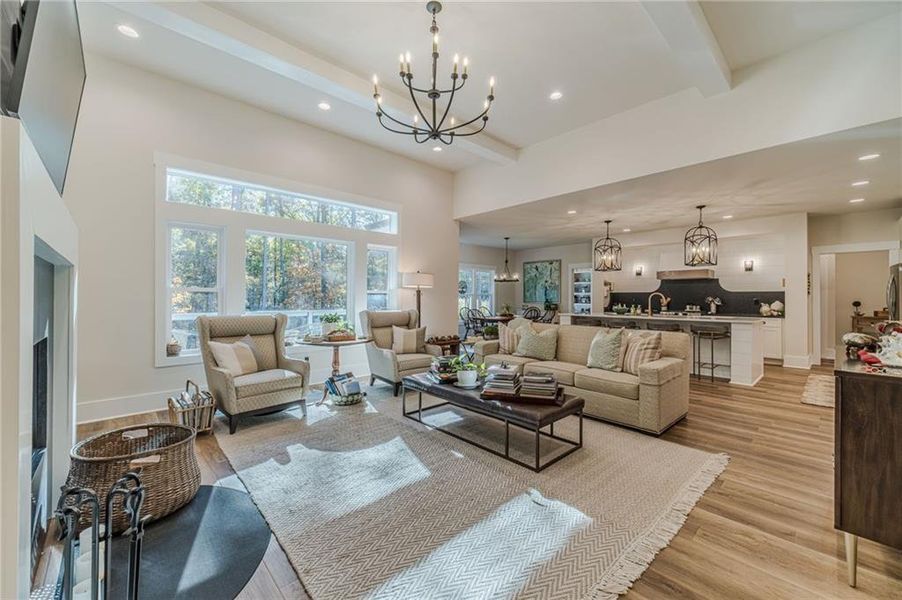 Furnished interior view inside a new home in , Hull (Image 25).