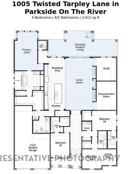 View of home floor plan