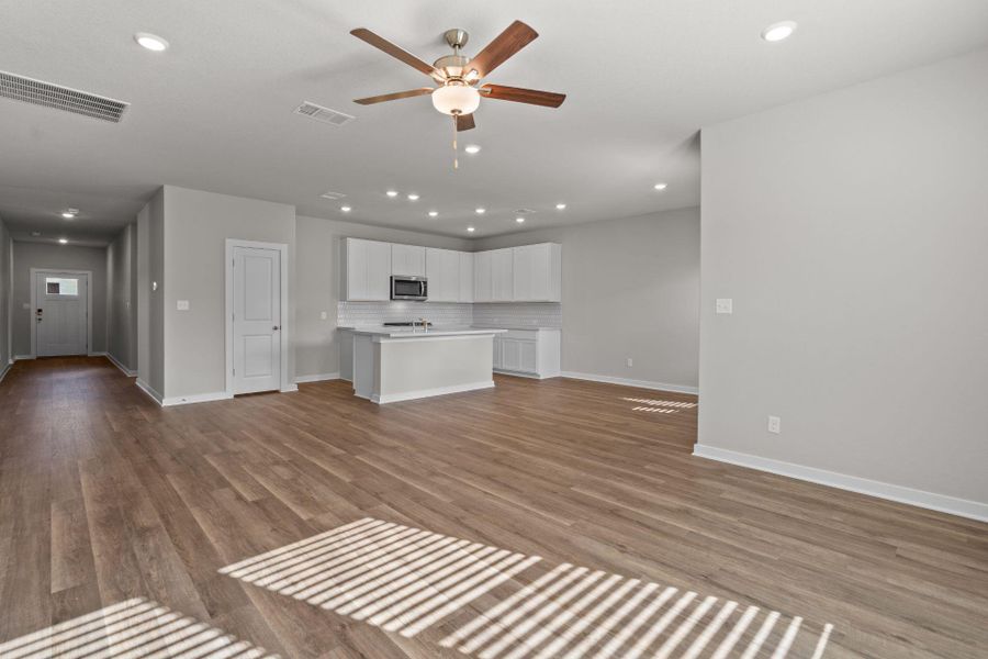 From Family Room to Open Concept Kitchen - Representative Photo From Family Room to Open Concept Kitchen - Representative Photo