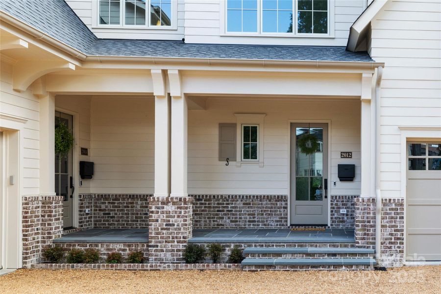 Exterior details and patio area of a home in , Charlotte (Image 26).