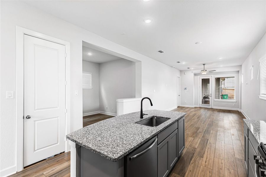 Furnished interior view inside a new home in , Humble (Image 6).