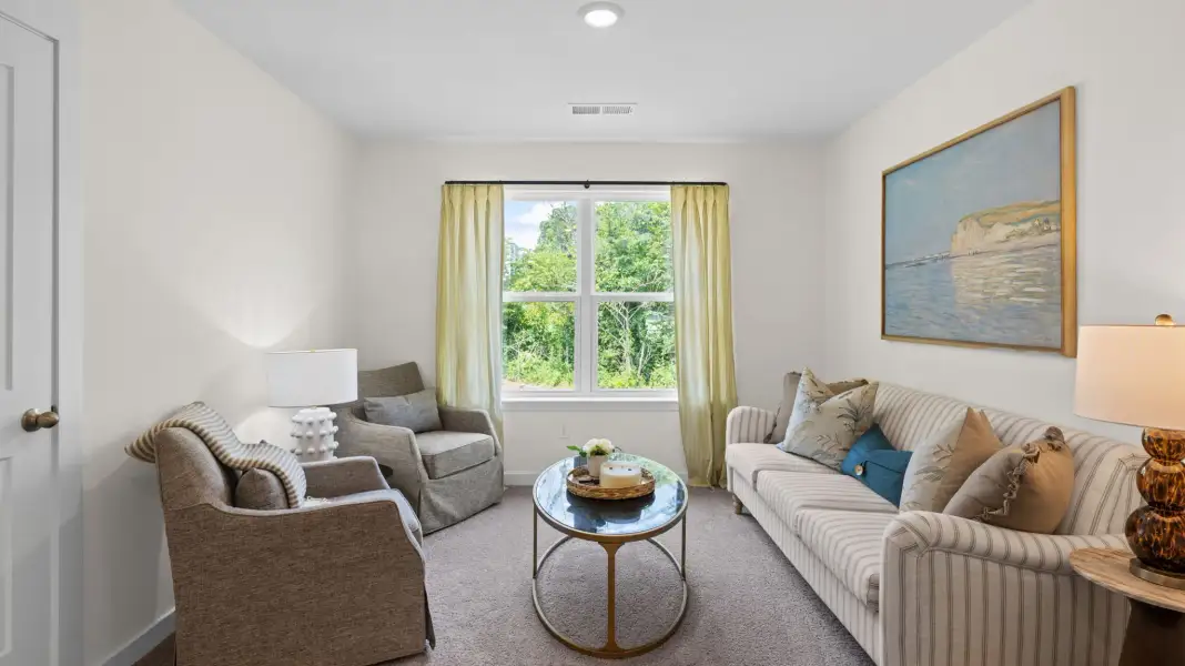 Furnished interior view inside a new home in Hawks Landing, Apison (Image 31).