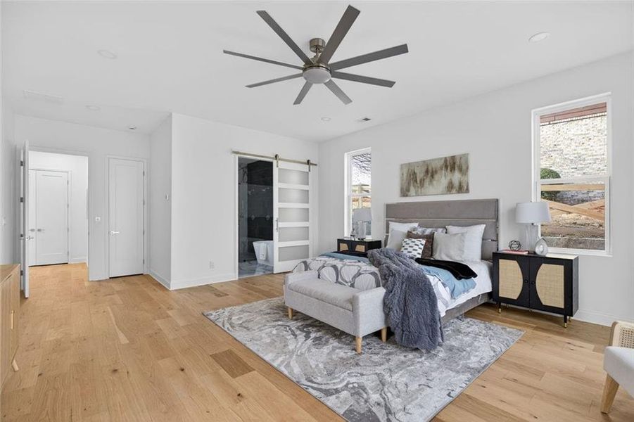 Furnished interior view inside a new home in , Lithia Springs (Image 7).