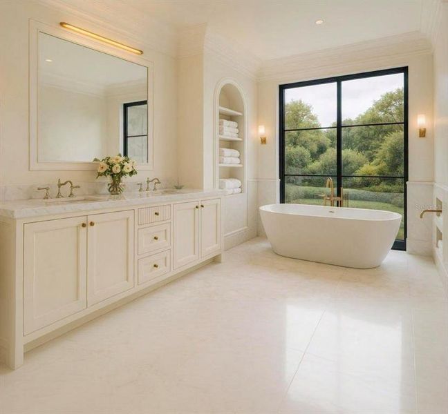 Furnished interior view inside a new home in , Winter Park (Image 5).