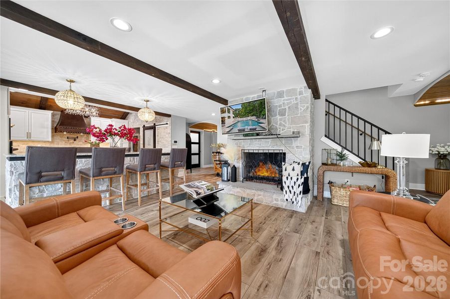 Furnished interior view inside a new home in , Denver (Image 6).