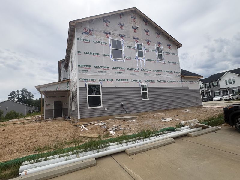 In-progress construction of a new home in Caroleton Townhomes, Grovetown, GA (Image 21). In-progress construction of a new home in Caroleton Townhomes, Grovetown, GA (Image 21).