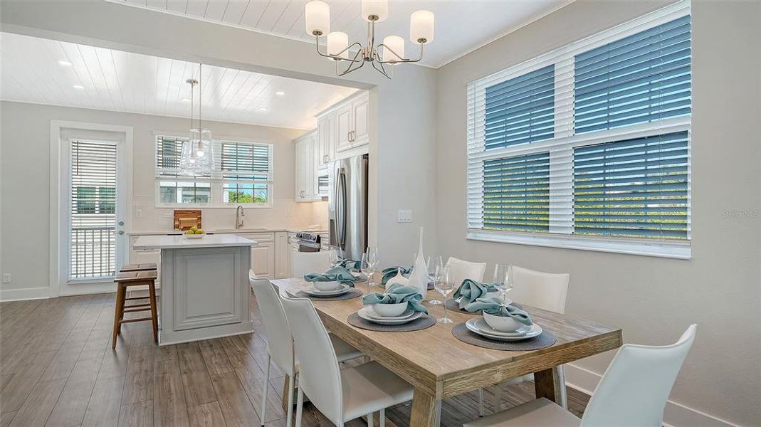Furnished interior view inside a new home in , Cortez (Image 7).