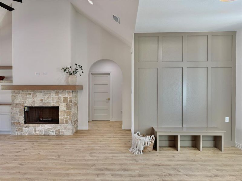 Furnished interior view inside a new home in , Bluff Dale (Image 14).