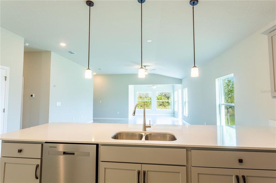 Furnished interior view inside a new home in , Punta Gorda (Image 15).