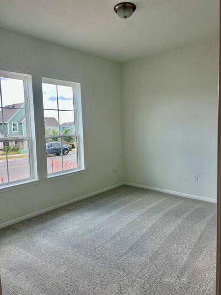 Spacious, unfurnished interior of a new home in Easton Park, Austin (Image 36).