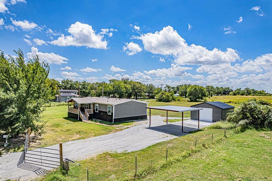 Front exterior of a new home in , Bridgeport, TX, highlighting curb appeal (Image 25). Front exterior of a new home in , Bridgeport, TX, highlighting curb appeal (Image 25).