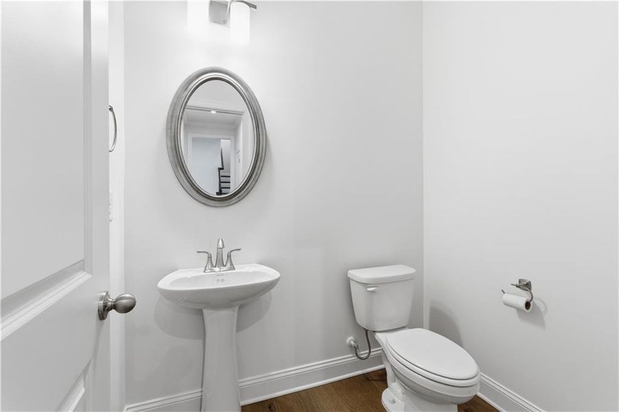 Furnished interior view inside a new home in The Estates at Hurricane Pointe, Douglasville (Image 9). Furnished interior view inside a new home in The Estates at Hurricane Pointe, Douglasville (Image 9).