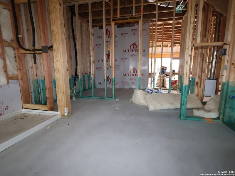 In-progress construction of a new home in Greenspoint Heights, Seguin, TX (Image 37).