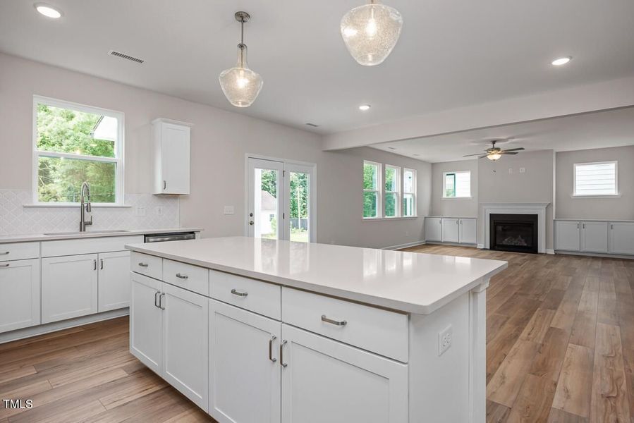 Furnished interior view inside a new home in Sage on North Main, Wake Forest (Image 7).