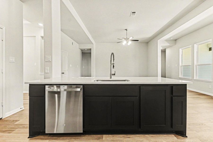 Furnished interior view inside a new home in , Bay City (Image 10).