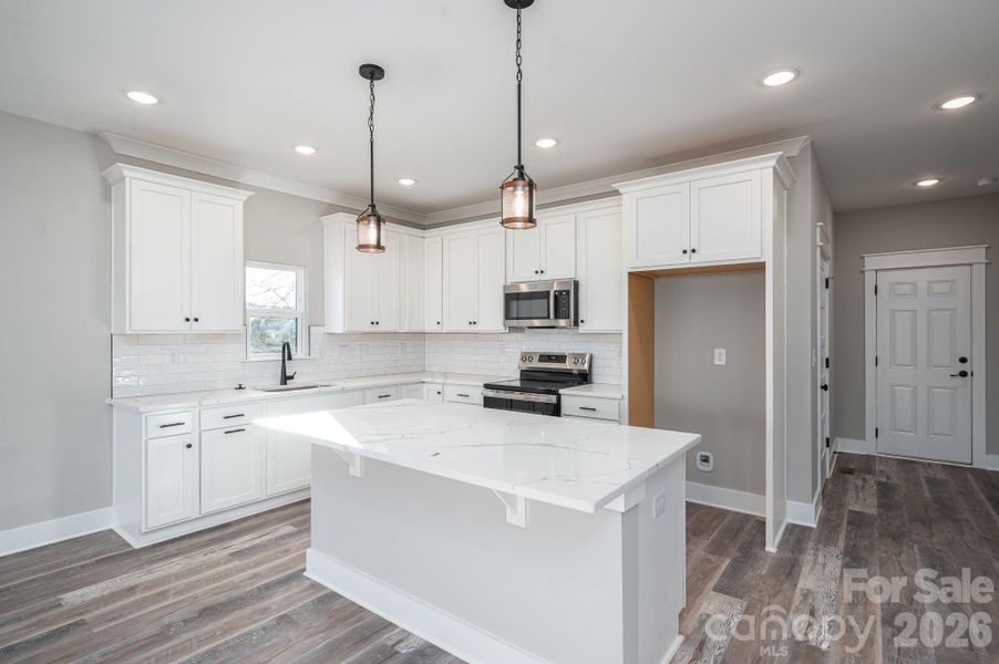 Furnished interior view inside a new home in , Denver (Image 16).