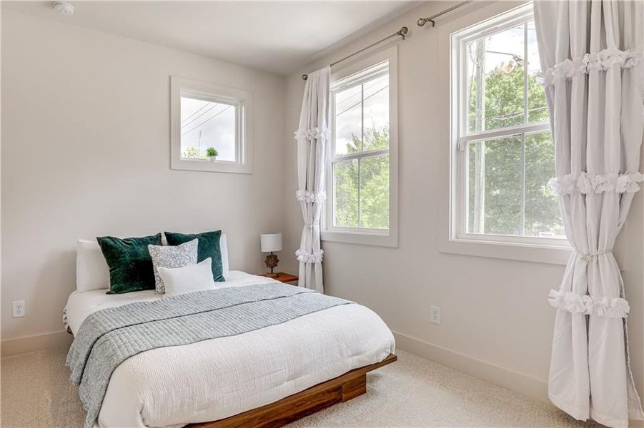 Furnished interior view inside a new home in , Atlanta (Image 14).
