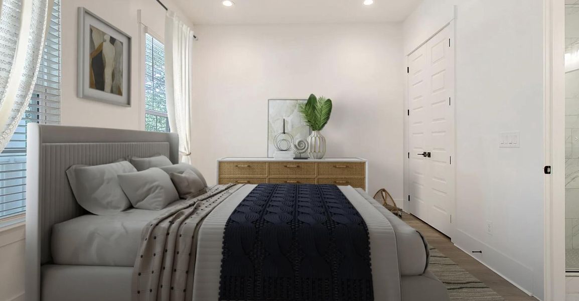 Furnished interior view inside a new home in , Johns Island (Image 10).