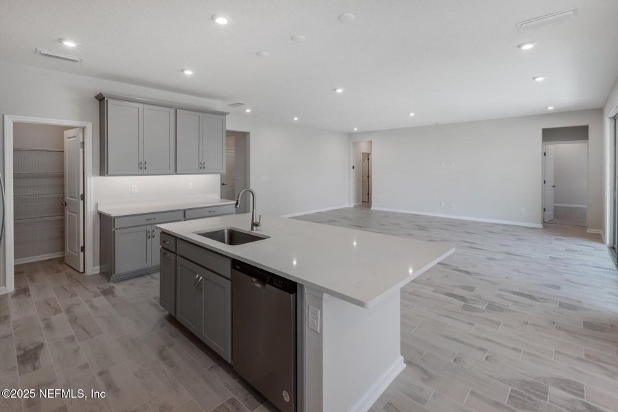 Furnished interior view inside a new home in Lakes at Bella Lago, Green Cove Springs (Image 10).