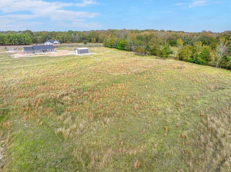 At the back looking forward!  Great views all around!