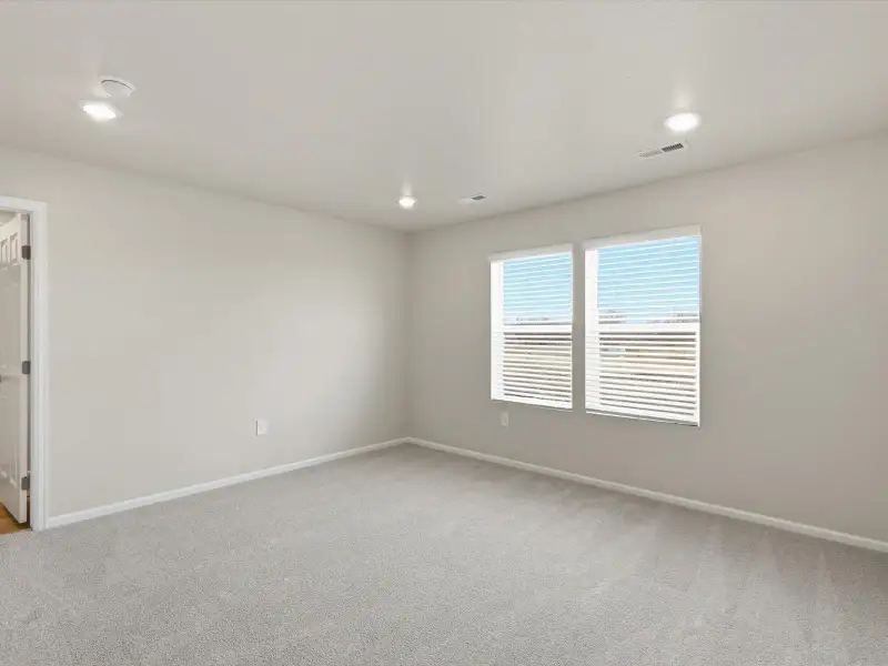 Spacious, unfurnished interior of a new home in Poudre Heights: The Meadow Collection, Windsor (Image 11).