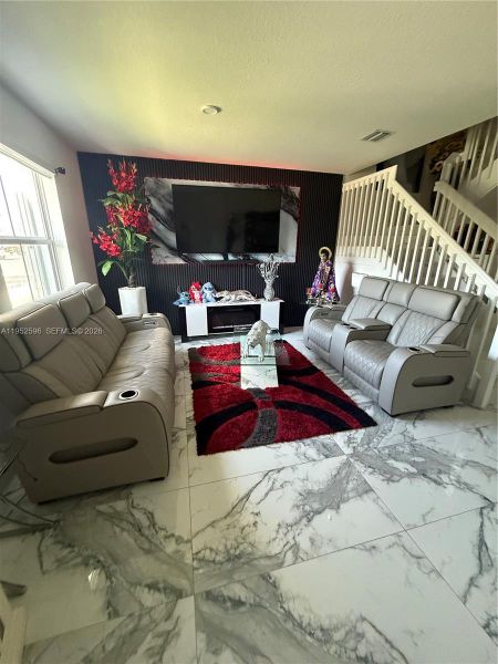 Furnished interior view inside a new home in , Homestead (Image 9).