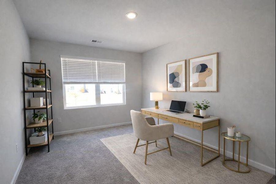 Furnished interior view inside a new home in Lake Harbin, Morrow (Image 11).