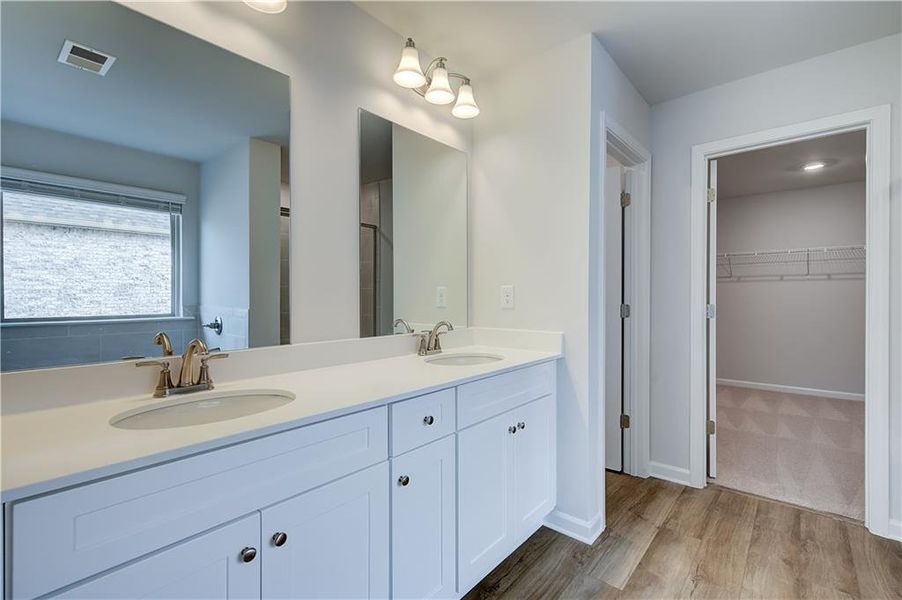 Furnished interior view inside a new home in Adagio, Dacula (Image 9). Furnished interior view inside a new home in Adagio, Dacula (Image 9).