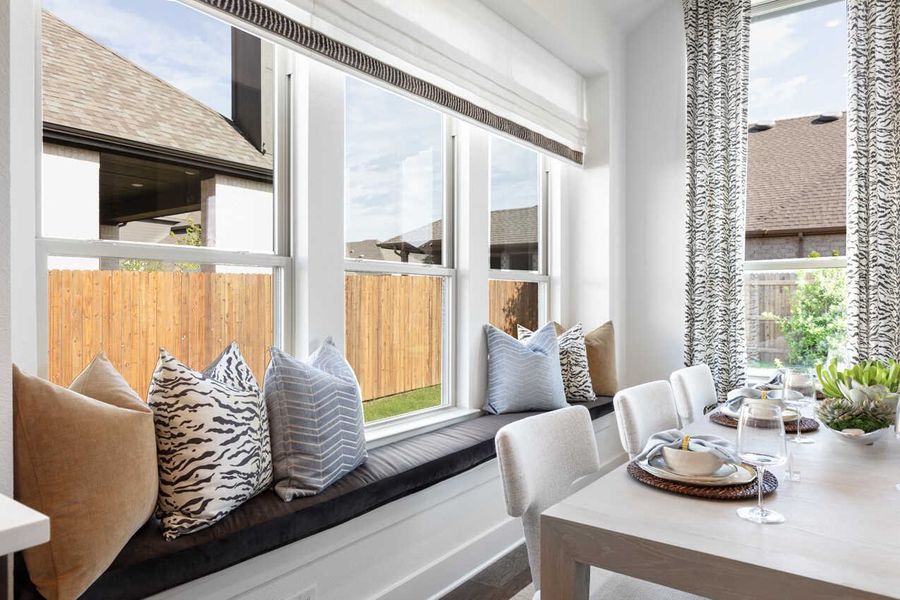 Representative Dining Room - some options shown Representative Dining Room - some options shown