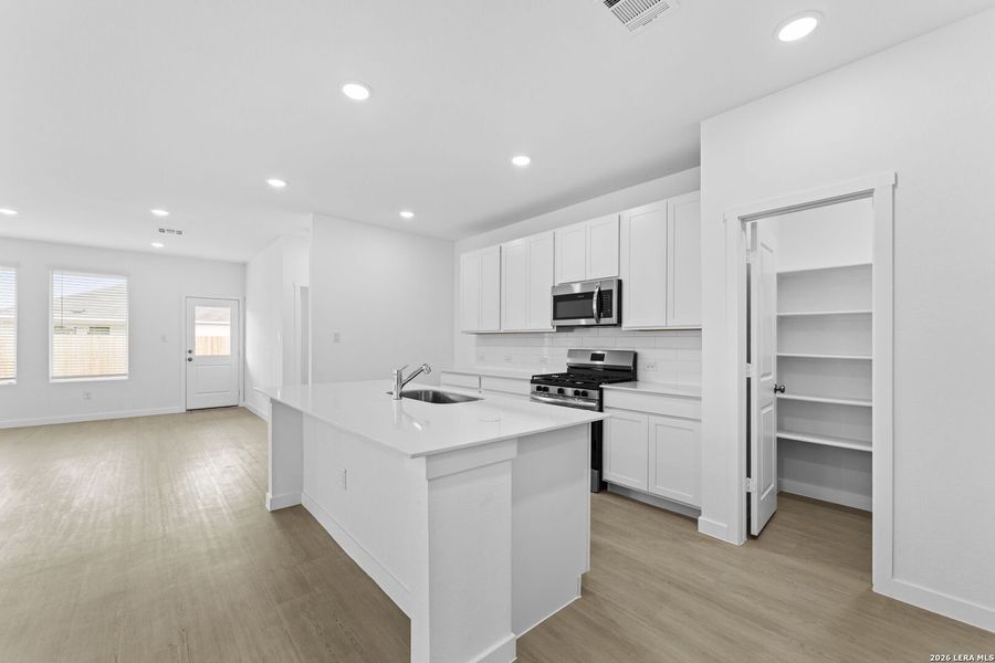 Furnished interior view inside a new home in Legacy Point, Von Ormy (Image 8).