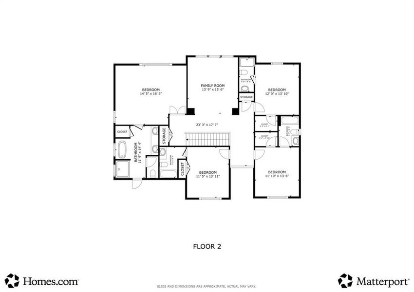 2D floor plan layout of this home in , Snellville, GA (Image 7).
