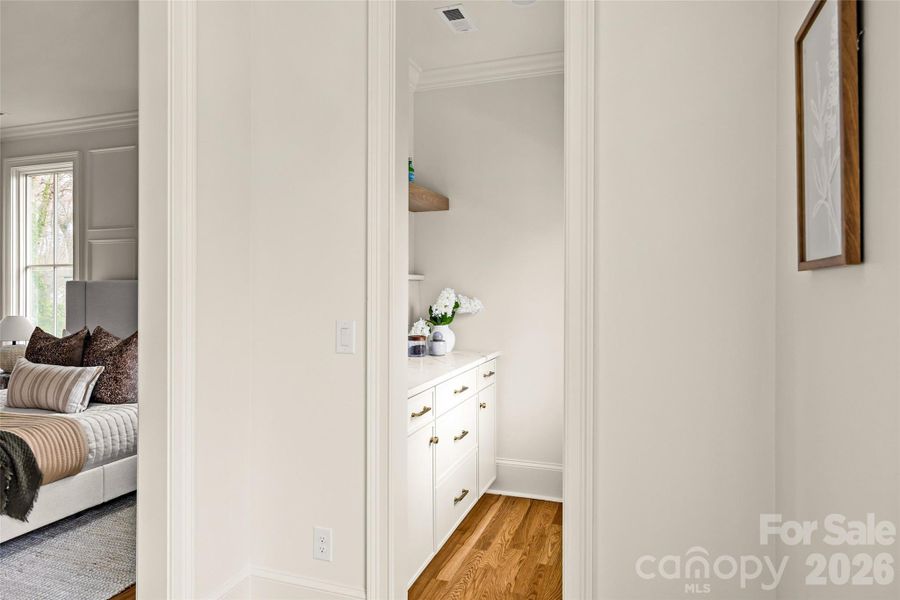 Furnished interior view inside a new home in , Charlotte (Image 35).