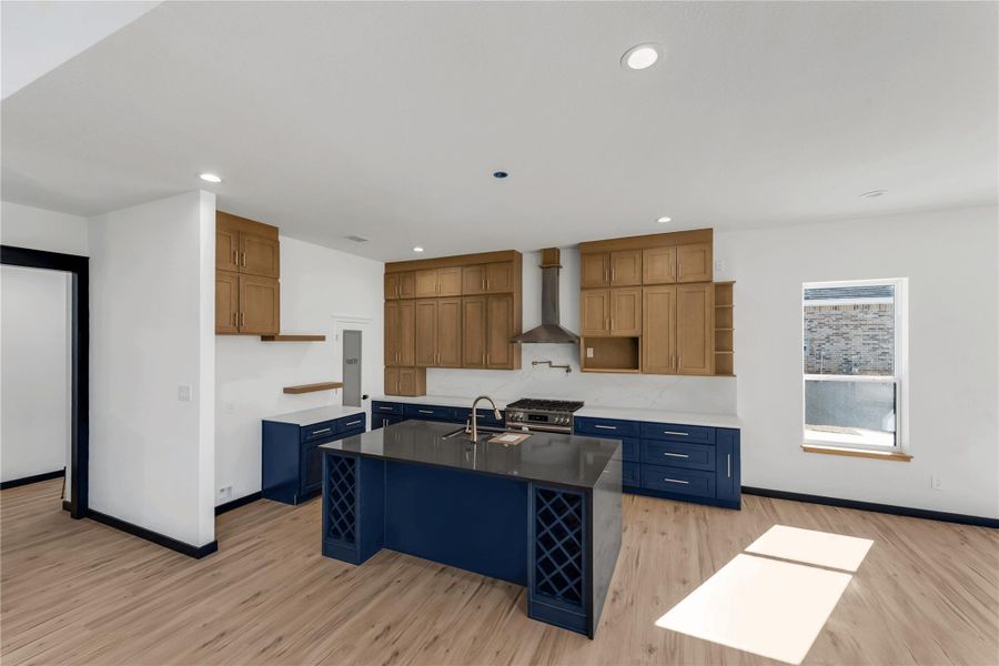 Furnished interior view inside a new home in , Willis (Image 13).