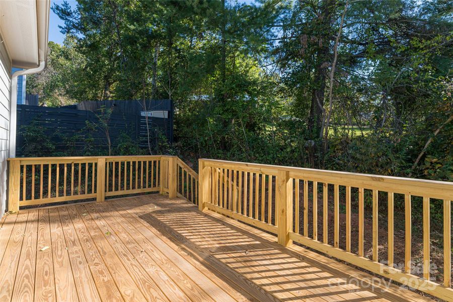 Exterior details and patio area of a home in , Asheville (Image 22). Exterior details and patio area of a home in , Asheville (Image 22).