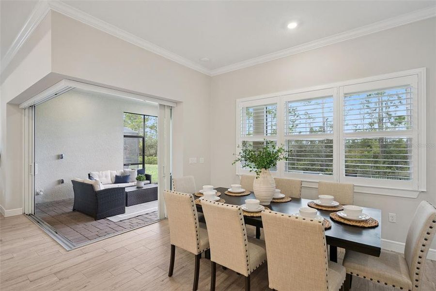 Furnished interior view inside a new home in Del Webb Sunbridge, St. Cloud (Image 43). Furnished interior view inside a new home in Del Webb Sunbridge, St. Cloud (Image 43).