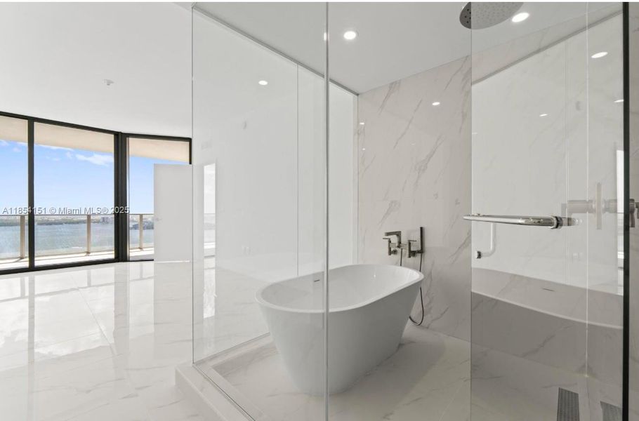 Furnished interior view inside a new home in , Miami (Image 15).