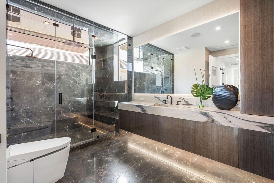 Furnished interior view inside a new home in , Boca Raton (Image 54).