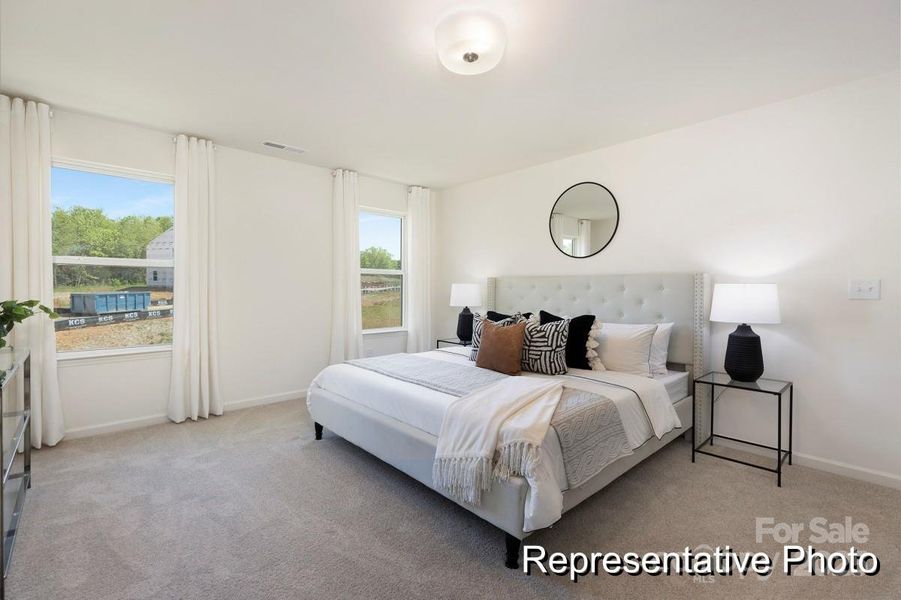 Furnished interior view inside a new home in Streamside, Red Cross (Image 10).
